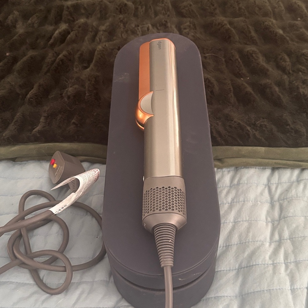 Dyson Hair Tool in Metallic Gray and Copper